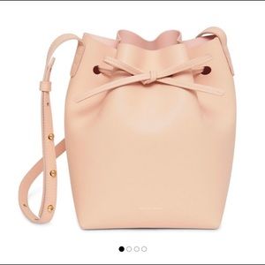 Mansur Gavriel Mini Bucket Bag in Rosa